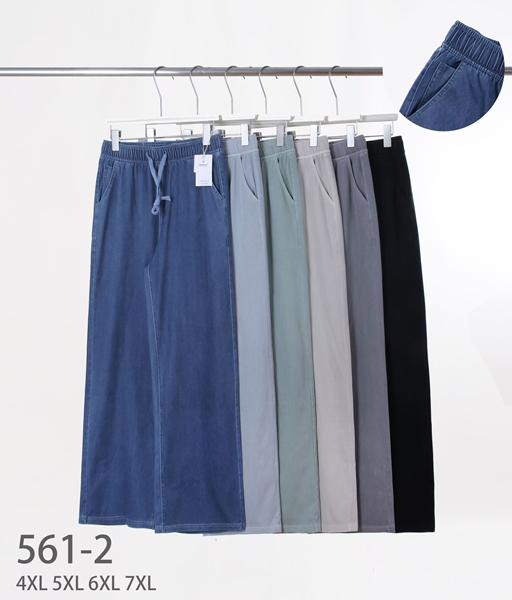 Штаны Kenalin (4XL-7XL) 561-2 grey (деми)