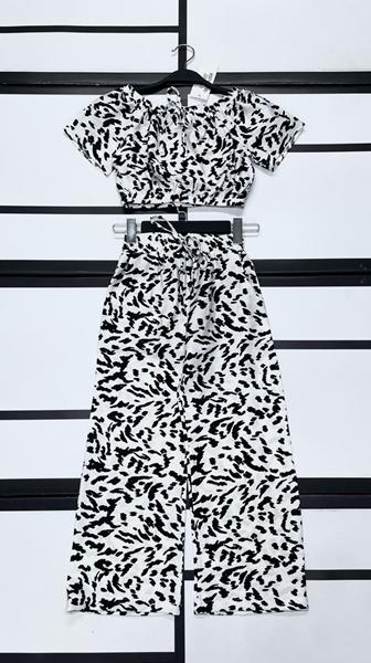 Костюм Kosmy (134-158) 573-1 white-black (деми)