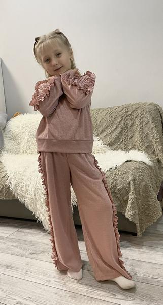 Костюм спорт Kosmy (110-134) 592 l.pink (деми)
