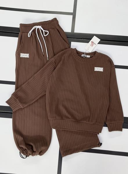 Костюм спорт Kosmy (128-152) 394 brown (деми)