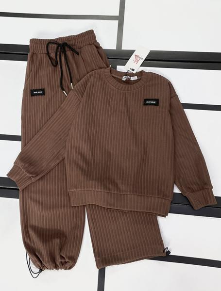 Костюм спорт Kosmy (128-152) 394 chocolate (деми)