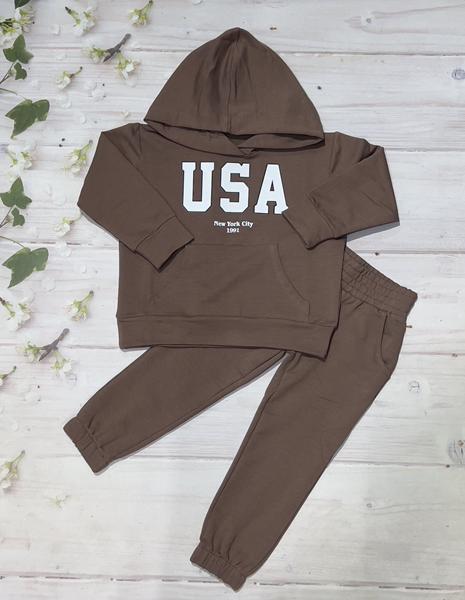 Костюм спорт Marimaks (92-116) 190 brown (деми)