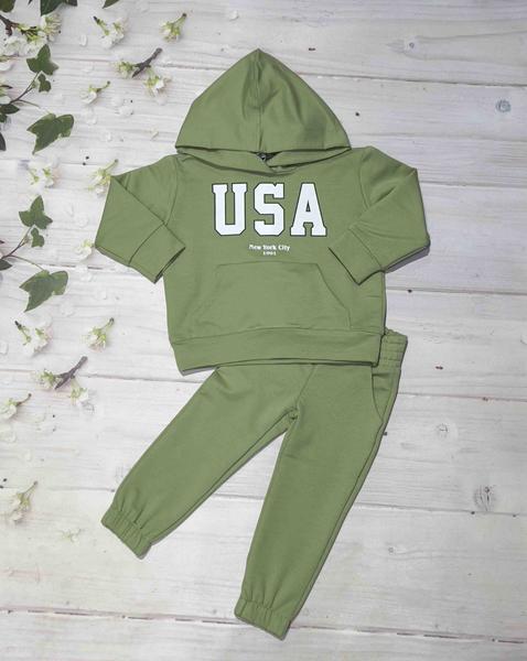 Костюм спорт Marimaks (92-116) 190 olive (деми)