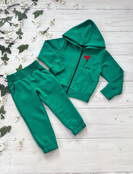 Костюм спорт Marimaks (98-116) 1016 green (деми)