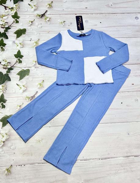 Костюм спорт Marimaks (116-140) 1027-1 l.blue (деми)