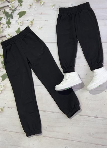 Штаны спорт Marimaks (122-146) 556 black (деми)