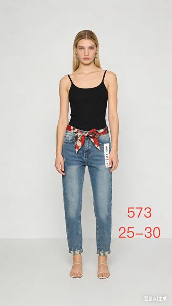 Джинсы NewJeans (25-30) 573 l.blue (деми)