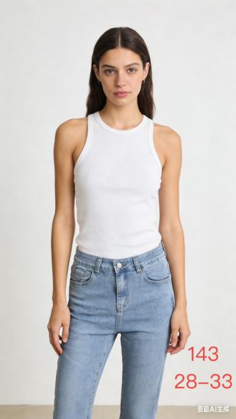 Джинсы NewJeans (28-33) 143 l.blue (деми)