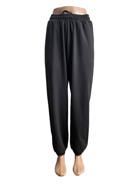 Штаны спорт MSO (XL-4XL) 10055 black (деми)