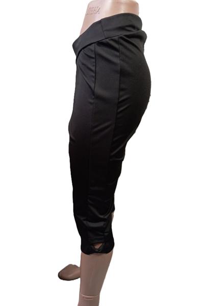 Бриджи MSO (XL-4XL) 50271 black (лето)