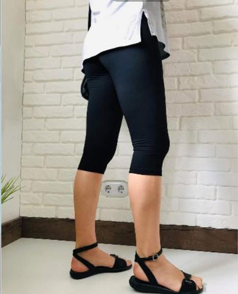 Бриджи MSO (S-XL) 8171 black (лето)