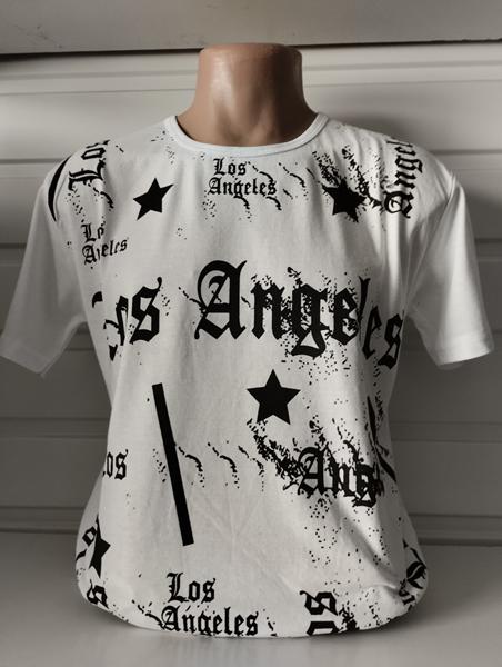 Футболка Panda (XL-4XL) 1541 white (лето)