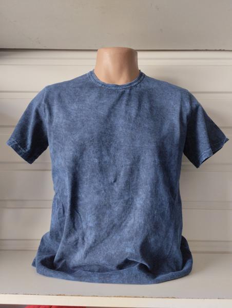 Футболка Panda (M-3XL) 1547 blue (лето)