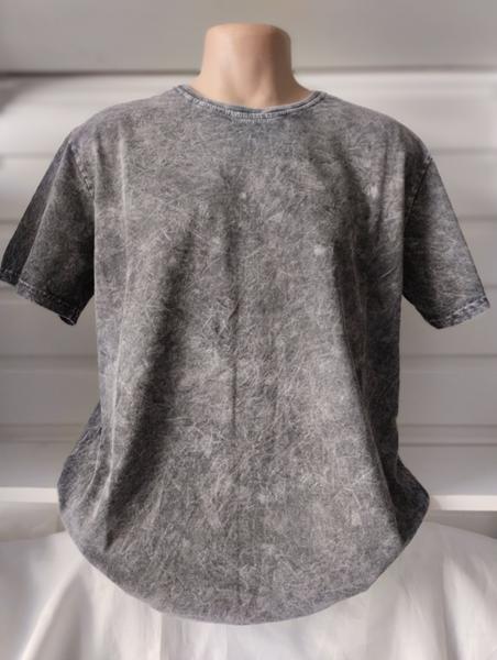 Футболка Panda (3XL-7XL) 1555 grey (лето)