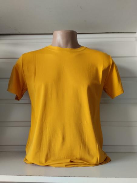 Футболка Panda (S-2XL) 1568 yellow (лето)