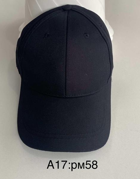 Кепка Sevim (58) A17 black (лето)