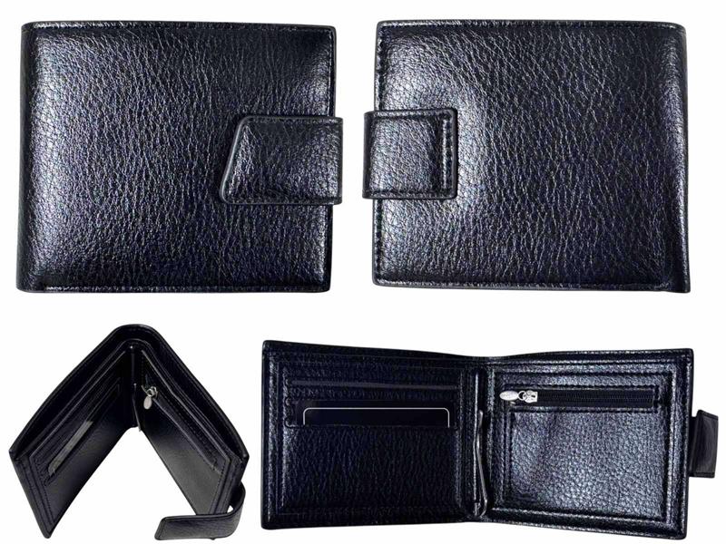 Кошелек Trendshop (12*10*3) 14-CB866Z black (деми)