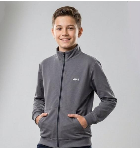 Кофта спорт iBamBino (128-152) 72-2 grey (деми)