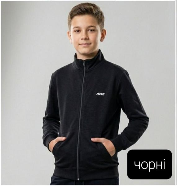 Кофта спорт iBamBino (152-176) 72-3 black (деми)