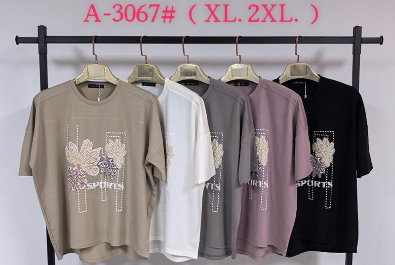 Футболка Saint Wish (XL-2XL) A3067 mix (лето)