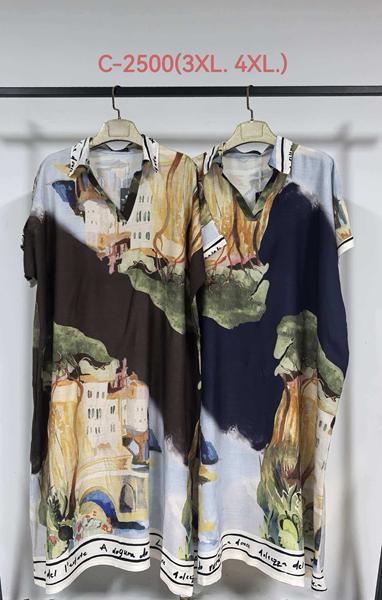 Платье Saint Wish (3XL-4XL) C2500 mix (лето)