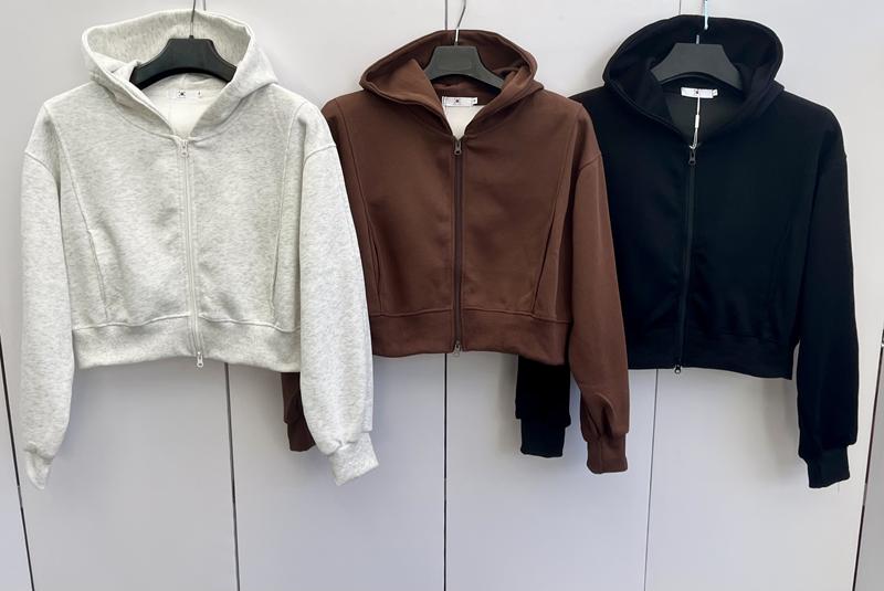 Кофта спорт X-Ray (M-XL) 106 brown (деми)