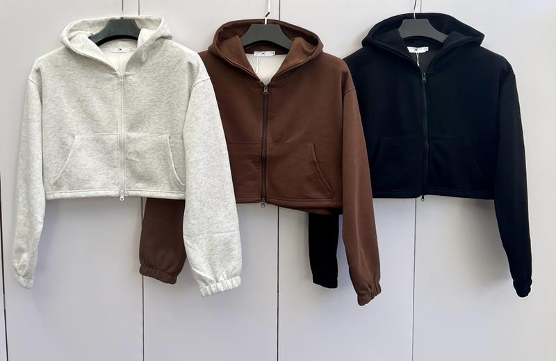 Кофта спорт X-Ray (M-XL) 106-1 brown (деми)