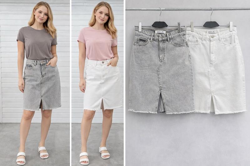 Юбка X-Ray (26-31) 8320 white (деми)