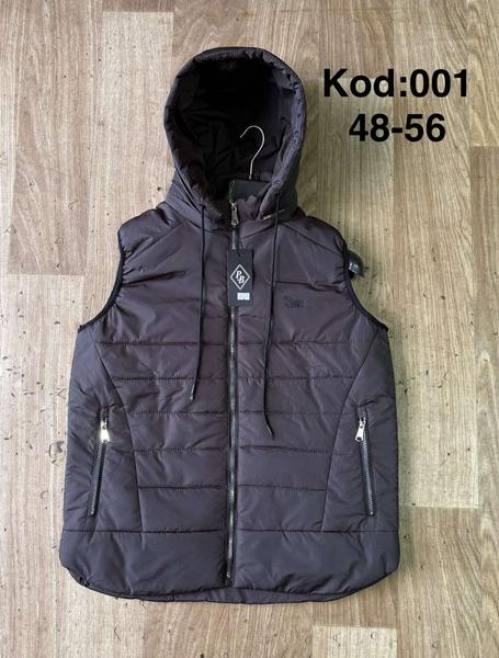 Жилетка Ayden (48-56) 001 brown (деми)