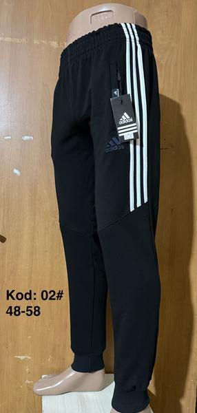 Штаны спорт Ayden (48-58) 02 black (деми)