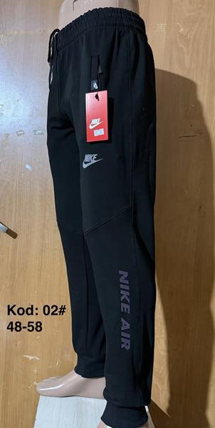 Штаны спорт Ayden (48-58) 02-1 black (деми)