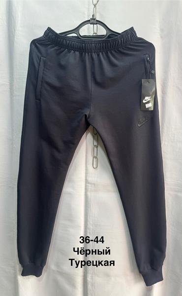 Штаны спорт Minh (36-44) MH562 black (деми)