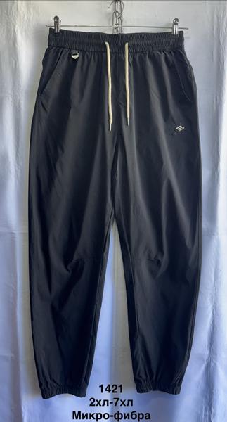 Штаны спорт Minh (48-58) MH589 black (деми)