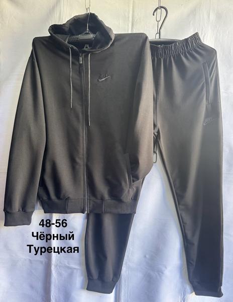 Костюм спорт Minh (48-56) MH612 black (деми)