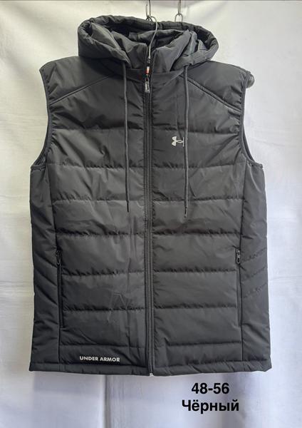 Жилетка Minh (48-56) MH619 black (деми)