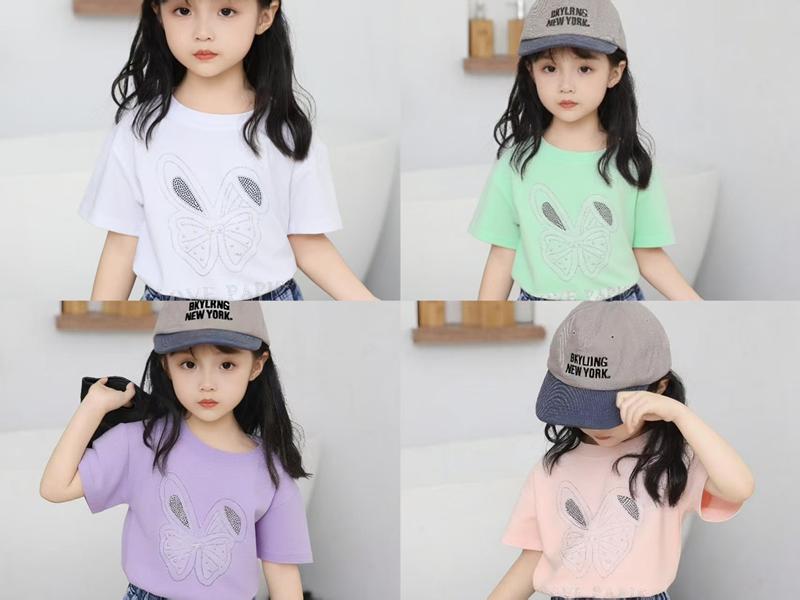 Футболка Farbique (90-130) FB53 peach (лето)