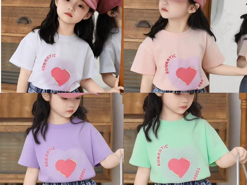 Футболка Farbique (90-130) FB55 peach (лето)