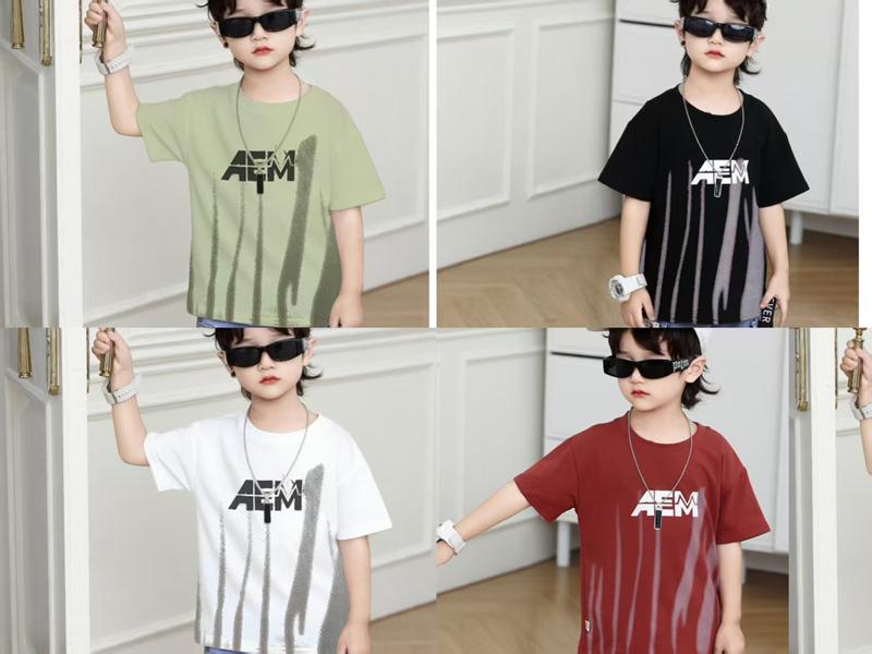 Футболка Farbique (90-130) FB63 black (лето)