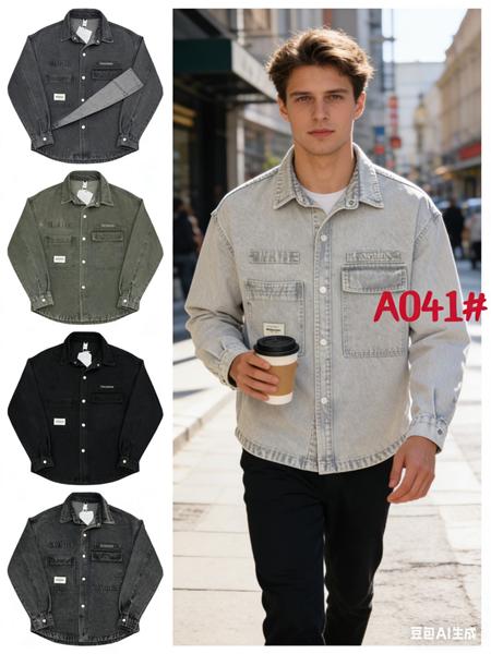 Рубашка Lina (M-3XL) A041 black (деми)