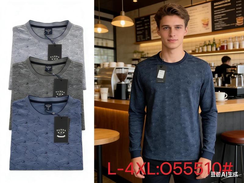 Свитер Lina (L-4XL) 055510 grey (деми)