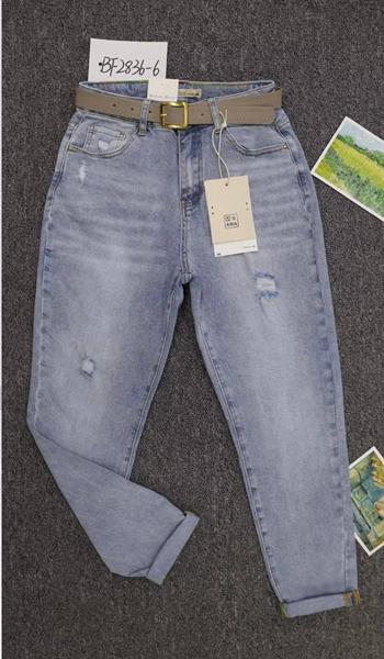 Джинсы Miss Kurry (XS-XL) 2836-6 l.blue (деми)