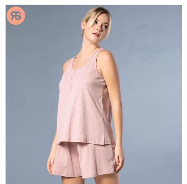 Пижама Trikotag (M-XL) 7129 powder (лето)