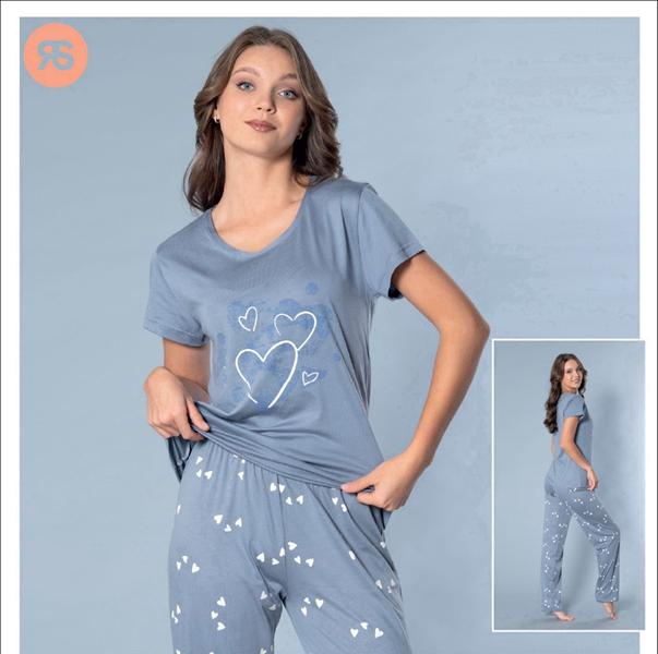 Пижама Trikotag (M-XL) 7347 grey (деми)