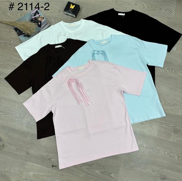 Футболка Nefertiti (44-48) 2114-2 pink (лето)