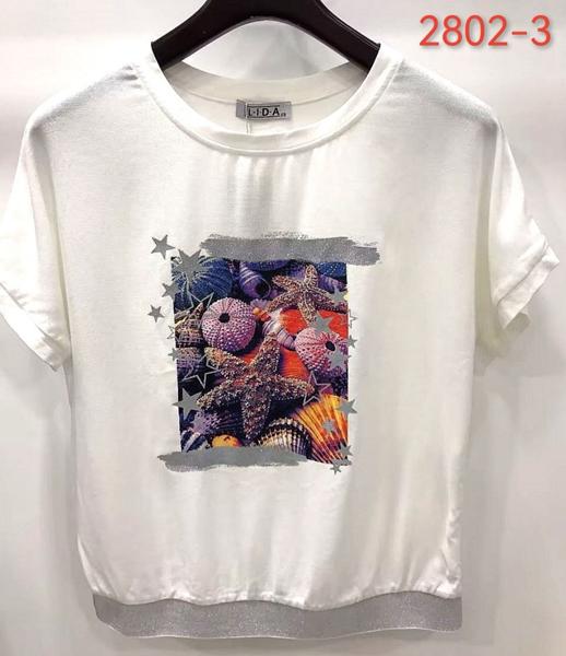 Футболка Nefertiti (52-62) 2802-3 white (лето)