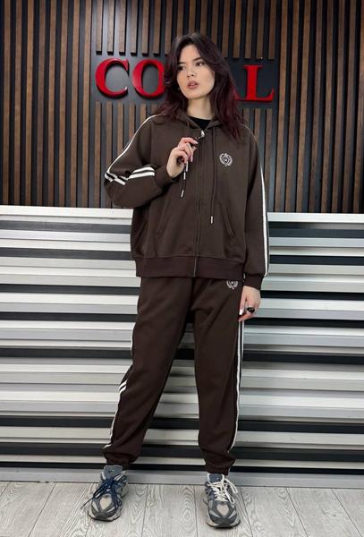 Костюм спорт Nefertiti (S-L) 6818 brown (деми)