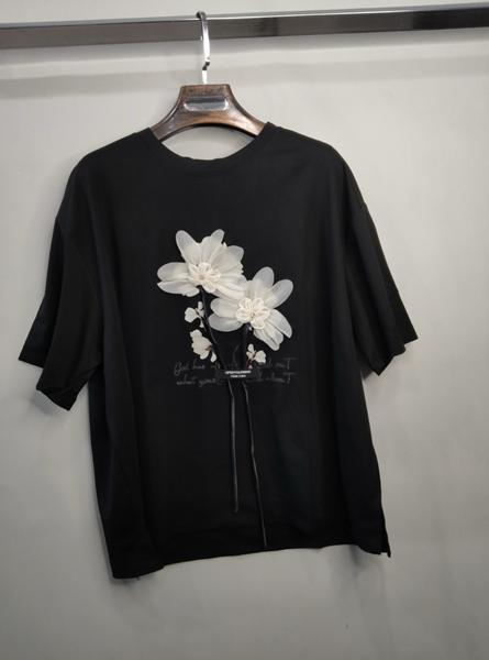 Футболка Nefertiti (one size) 7074 black (лето)