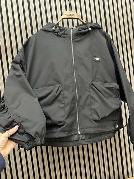 Ветровка Nefertiti (one size) NF103 grey (деми)