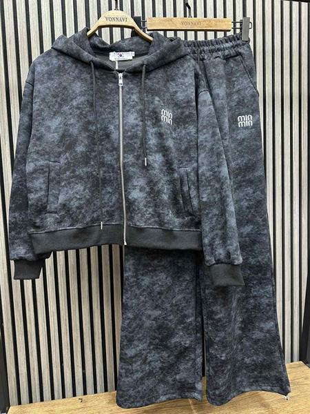 Костюм спорт Nefertiti (S-L) NF126 d.grey (деми)