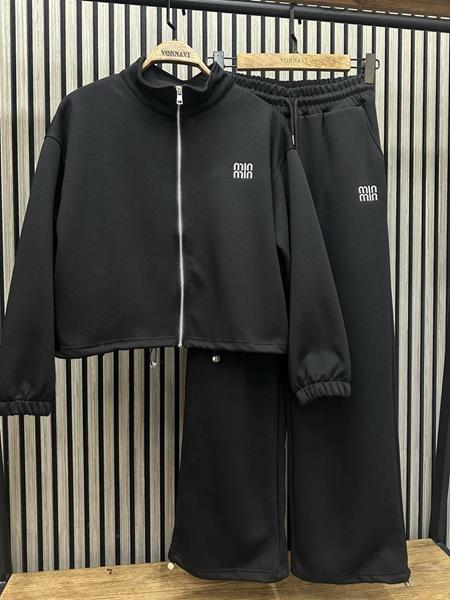 Костюм спорт Nefertiti (S-L) NF133 black (деми)